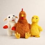 Trío de Calma — Gallina + Pato + Oveja