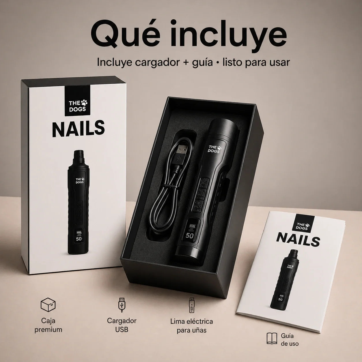 Limador  NAILS — Uñas cortas sin miedo, en casa