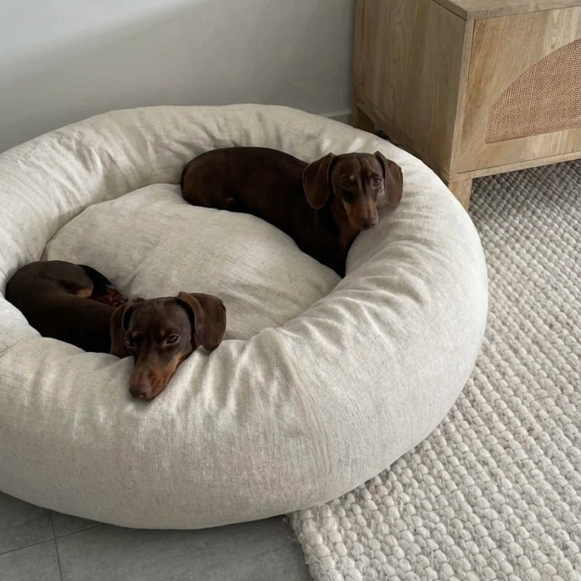 Cama PetClub™️ Lino Desmontable