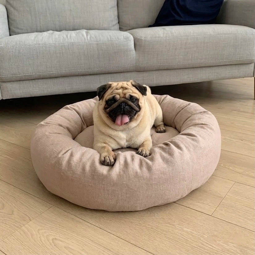 Cama PetClub™️ Lino Desmontable