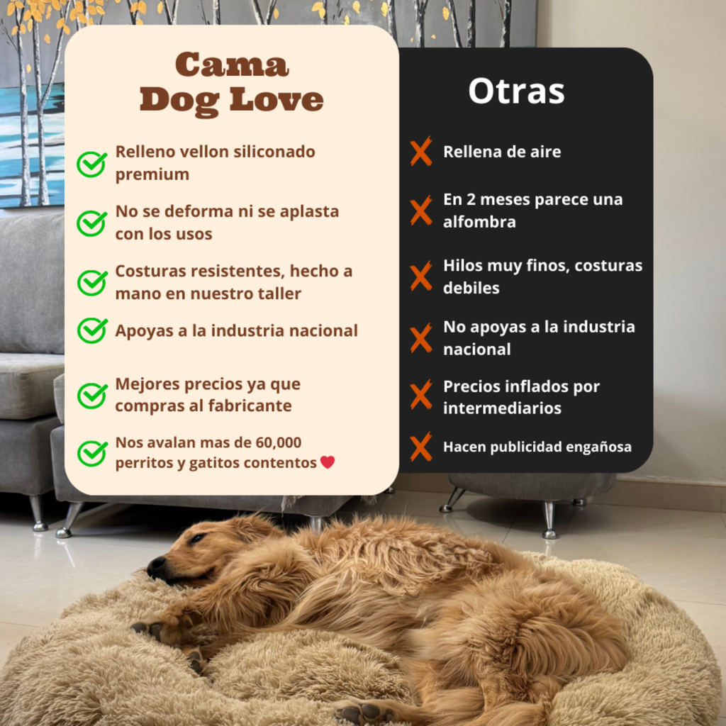 Cama PetClub™️ Super Rellena Funda Desmontable